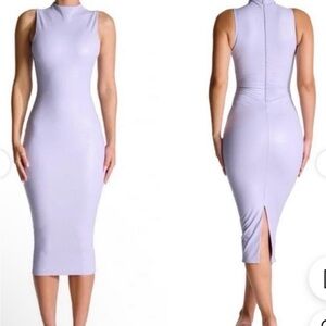 NWT Naked Wardrobe Lavender Midi Dress